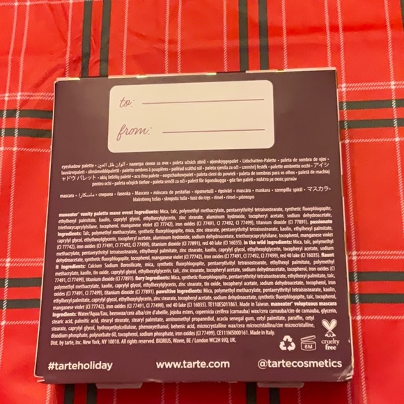 NWT TARTE Maneater vanity eyeshadow palette and mascara - Picture 2 of 4